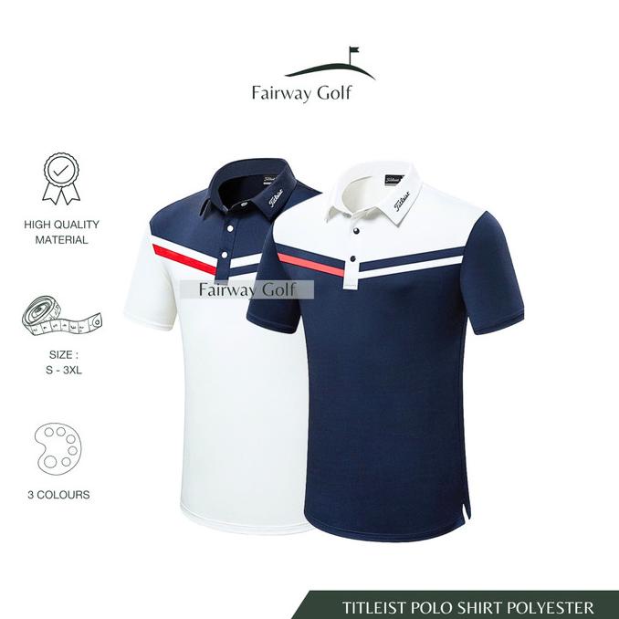 Baju Golf Polo Shirt Polyester Dryfit Coolmax FJ 001