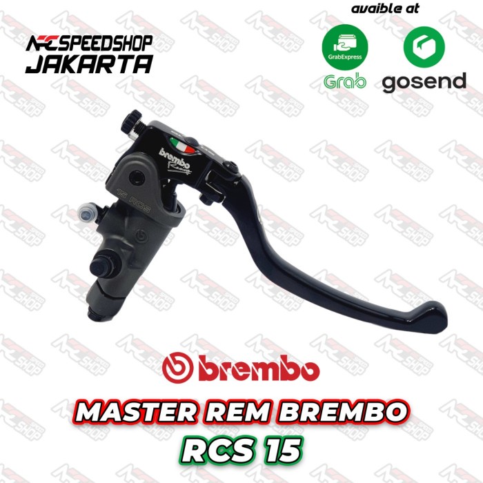 Terlaris Master Rem Brembo Rcs 15 Kanan Universal Nmax Aerox Xmax Original