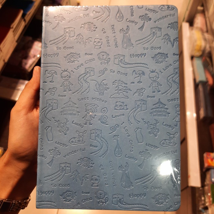 

Front Notebook D21 A5 Blue (Gramedia Pasar Baru)