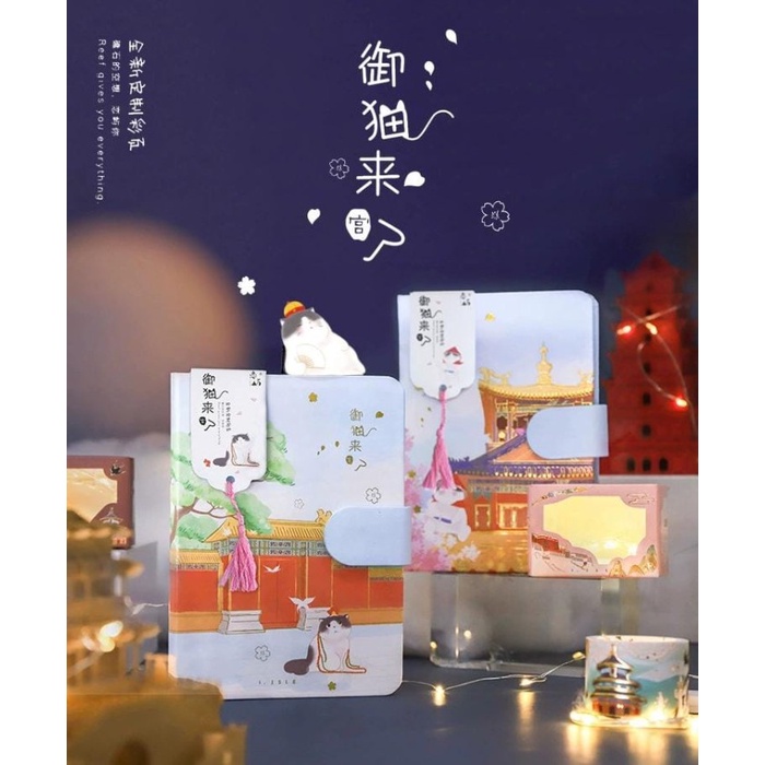 

Buku Tulis / Notebook Motif Jepang Notebook Lucu Diary Daily Journal