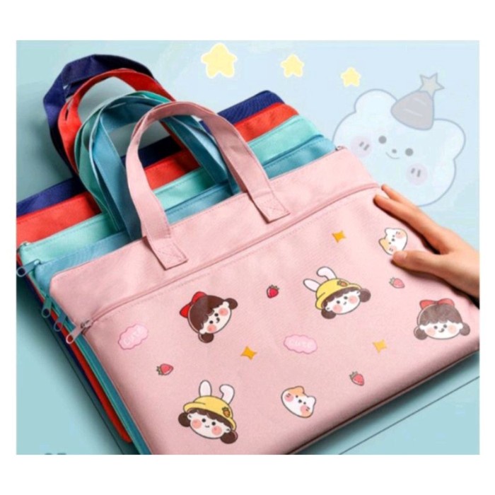 

Bestseller Tas Folder Dokumen Anak Tas Sekolah,Tas Sekolah Tas Kursus Tote Bag