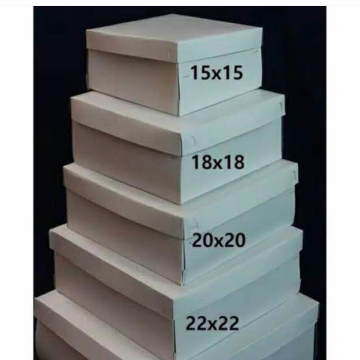 

Bestseller Dus Putih 10X15 15X15 16X16 18X18 20X20 Snack Nasi Box Katering Rames