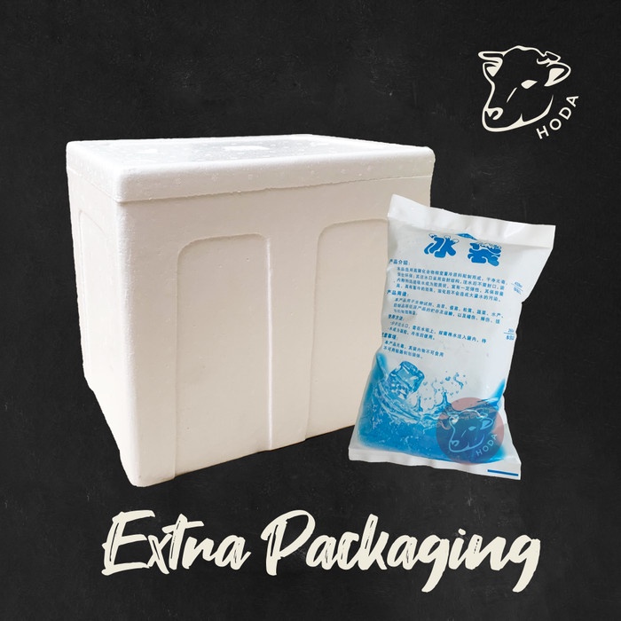 

Bestseller Extra Packaging Styrofoam Box & 1 Ice Pack 400Ml