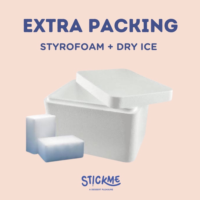 

Bestseller Extra Packing Styrofoam + Dry Ice