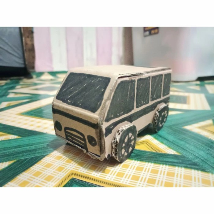 

Bestseller Prakarya Mobil Kardus/Kerajinan Kardus/Tugas Kardus