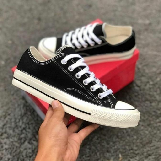 Sepatu Pria Sepatu Converse All Star Original 100% 70S Pria Wanita Hitam Pendek