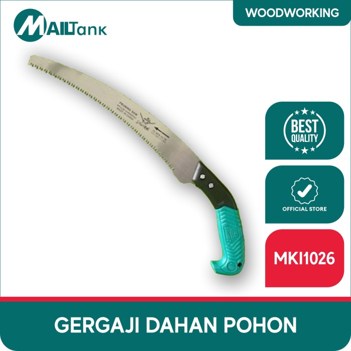 Terlaris Gergaji Mki1026 Samurai Pruning Saw Baja Tangkai Lengkung