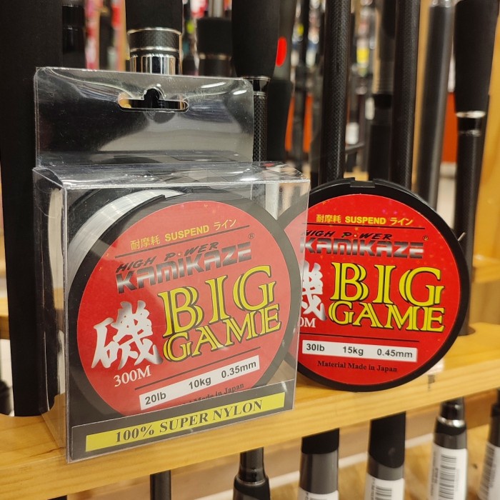 Bestseller Senar Pancing Monofilament Kamikaze Big Game 300M 100% Super Nylon