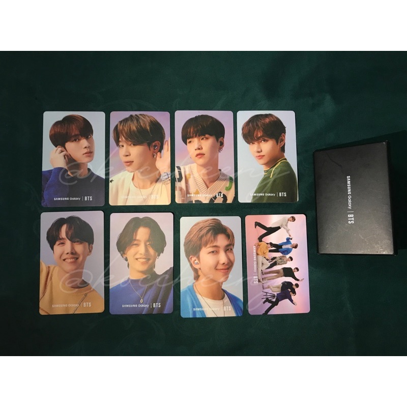 Photo card fullset  BTS x SAMSUNG