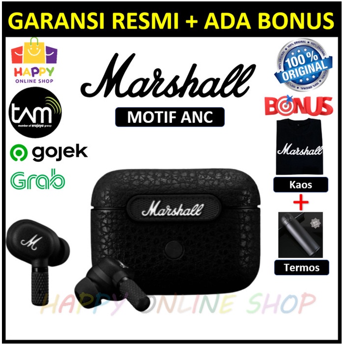 Marshall Motif ANC Earphone TWS True Wireless Headphones