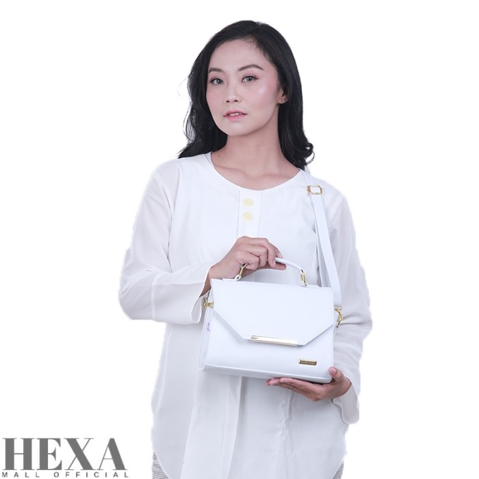 MUST HAVE TAS KECIL WANITA CEWEK PESTA SELEMPANG HANDBAG TALI ELEGAN PUTIH MURAH TERLARIS