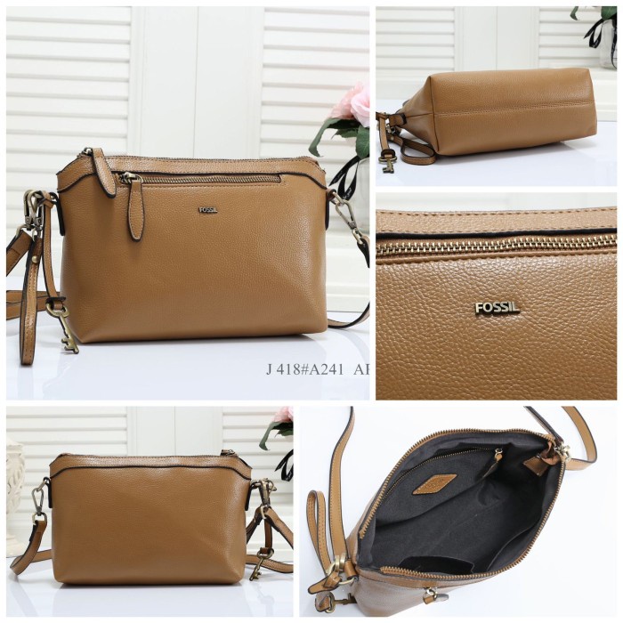 DISKON SPESIAL TAS WANITA IMPORT BATAM BRANDED MURAH/FOSSIL EASY BAG 418#A070 TERLARIS