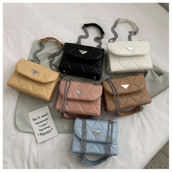 MUST HAVE TAS WANITA TERBARU 2021 IMPORT ELEGAN BRANDED MEWAH SELEMPANG IMPORT TERBARU