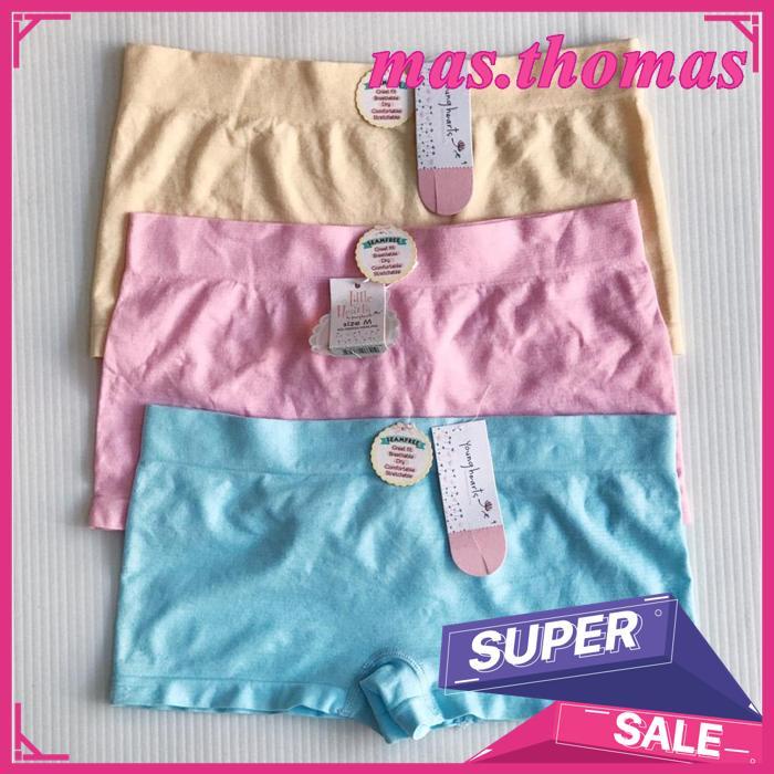 Celana Dalam Anak Perempuan Little Hearts By Young Hearts 033-125 (Tersedia Paket Dan Satuan) Cuci G