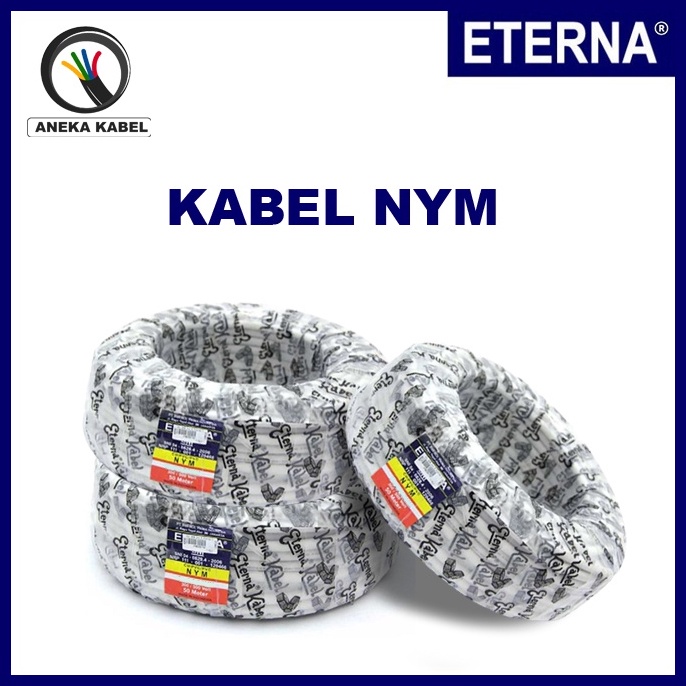 Kekinian.. Kabel Listrik Tembaga / Kabel NYM 2x1.5mm 3x1.5mm / Kabel Instalasi Listrik Tembaga Merek