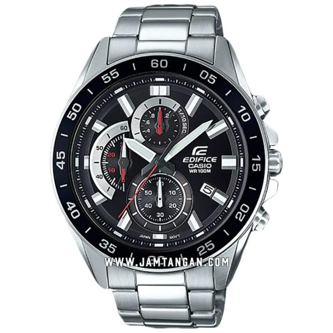 Casio Edifice Efv-550D-1Avudf Chronograph Men Black Dial