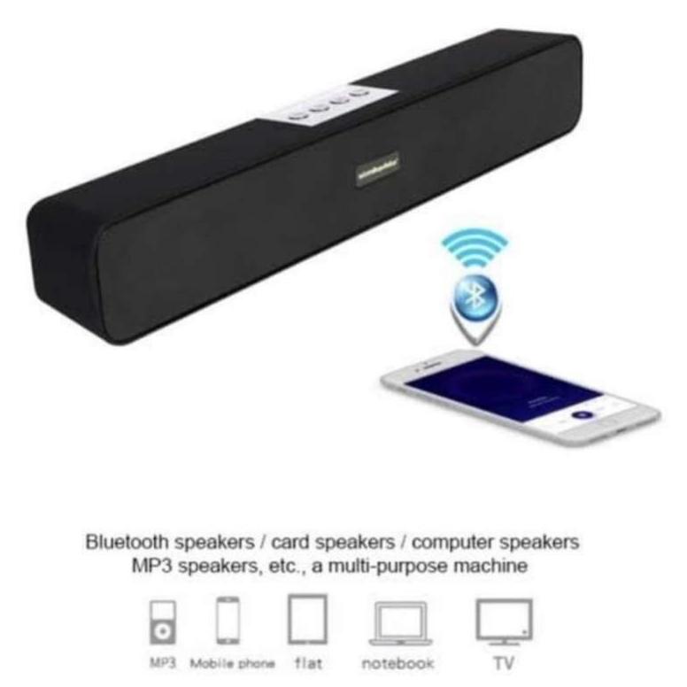 Viral Speaker Bluetooth Panjang Bass - Soundbar A12 Bass Stereo/Speaker Panjang/Speaker Besar Jl23