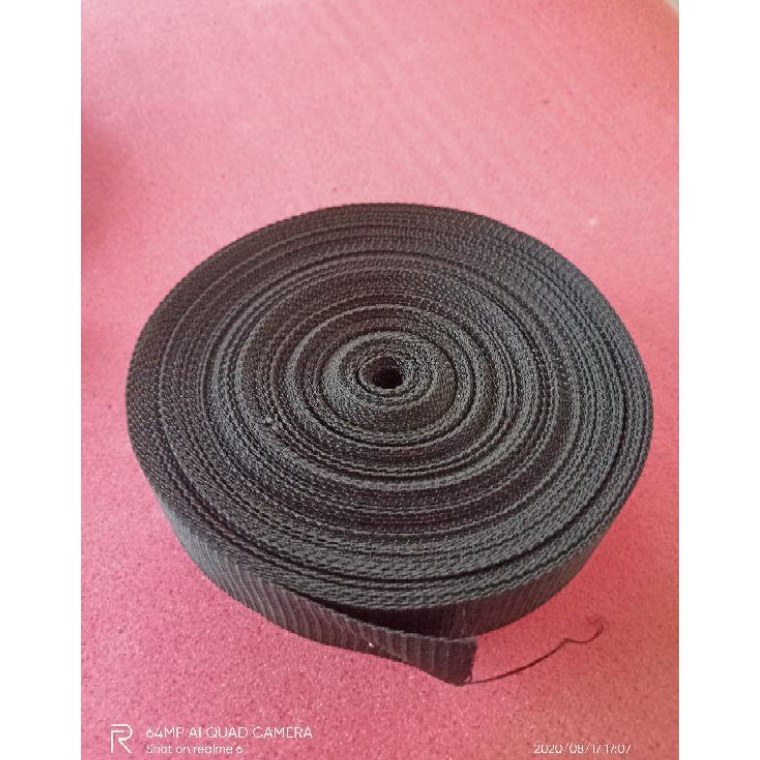 

Serba Murah.. WEBBING TAPE TALI TAS BIAS TAPE NYLON WEBBING PELIPIT 9RP