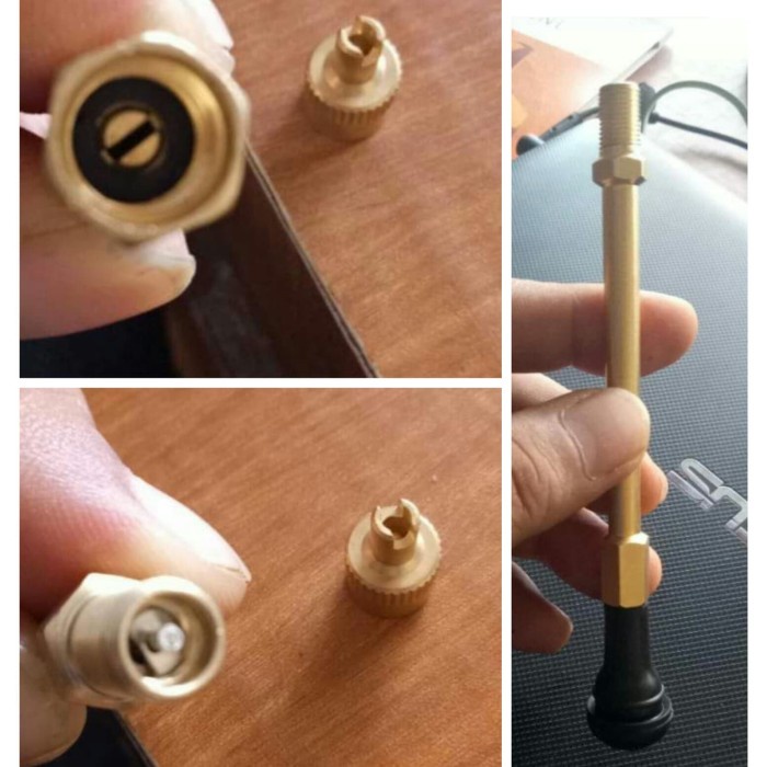 Sambungan Pentil Ban Truk Biasa Dipakai Isi Angin Ban Truk Double