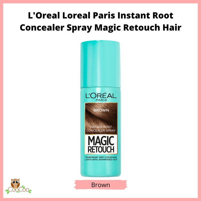Terlaris L'Oreal Loreal Paris Instant Root Concealer Spray Magic Retouch Hair