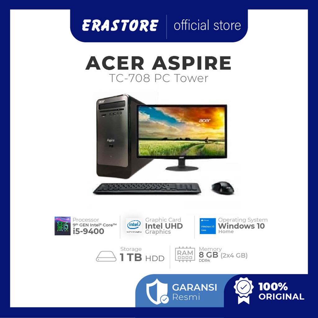 ACER PC Aspire TC-708 i5-9400 8GB 1TB Win10