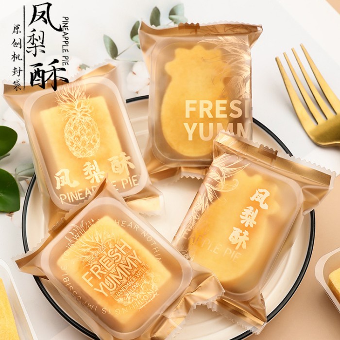 Ataritagrosir (100Lembar) Plastik Kue Nastar Kemasan Nastar Plastik Nastar Taiwan