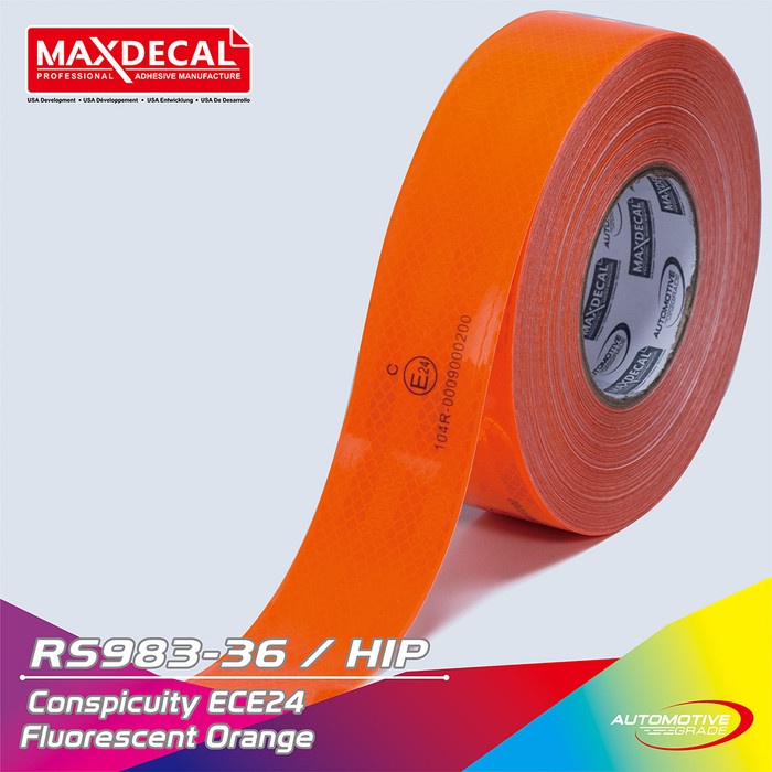 

Bestseller Maxdecal Safety Sign Reflektor Tape Rs983 Fluorescent Stabilo Apct