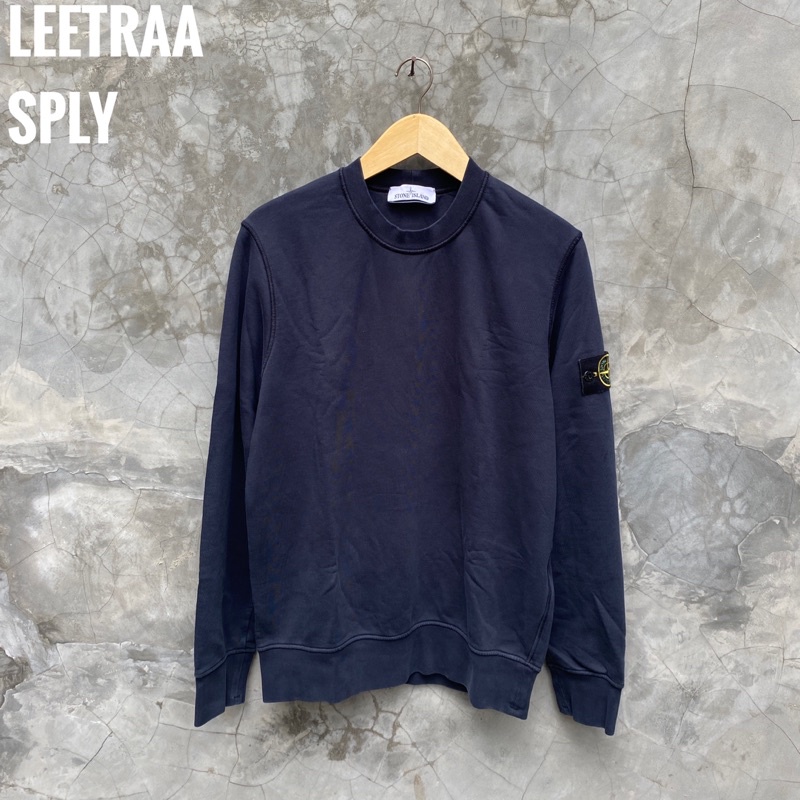CREWNECK STONE ISLAND - NAVY