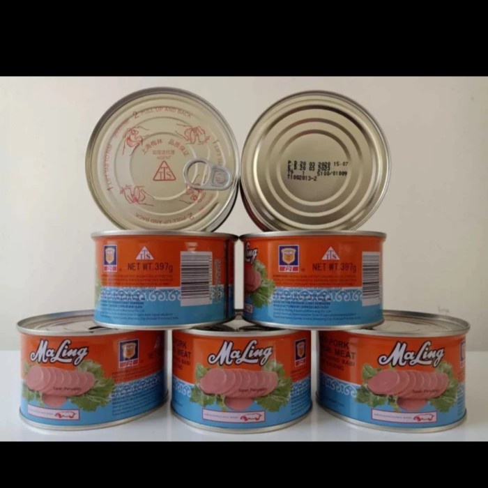 

MALING TTS HAM BABI 397GR LUNCHORN PORK MEAT DAGING CANNED MA LING wmf03