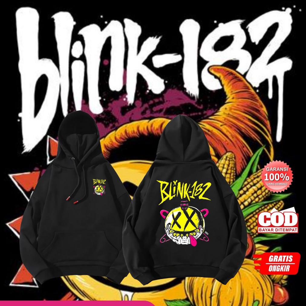 [COD] Promo COD Sweater Hoodie Blink 182 Pria Wanita Terlaris