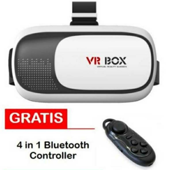 Pesan sekarang Vr Box remot vr gear Bluetooth GamePad Virtual Reality Glasses android dan ios