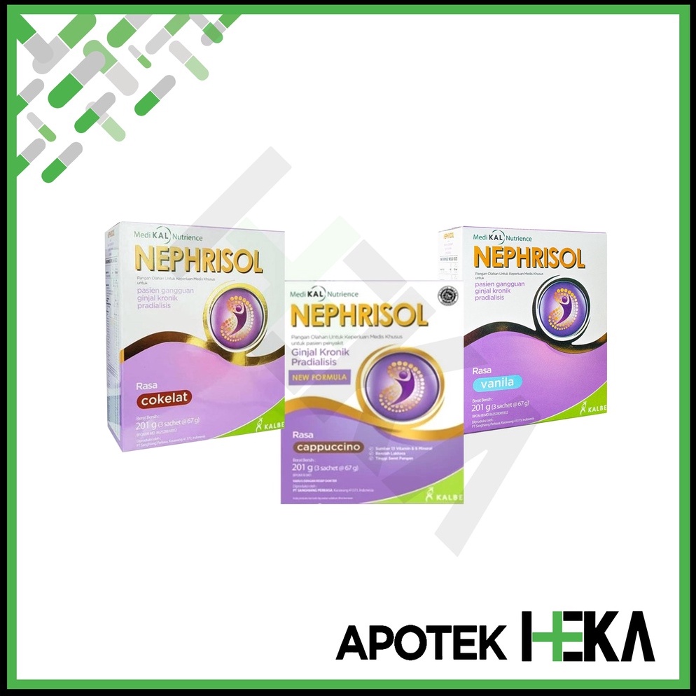 

Dijual murah Nephrisol Vanila/Cappucino 201 gram - Pasien Ginjal Pradialisis YRA