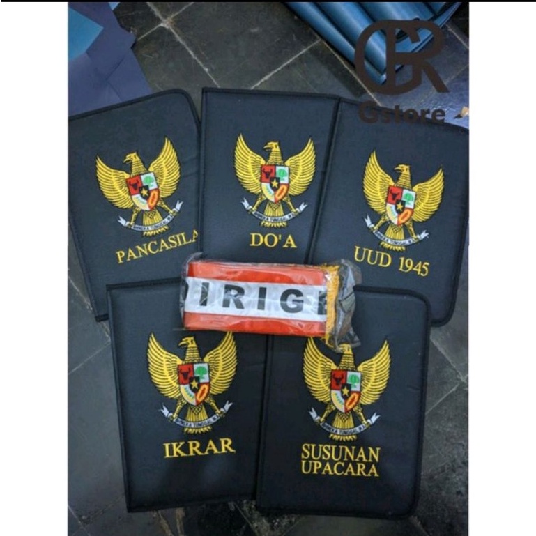 

Best Produk.. MAP UPACAR BENDERA SATU SET + SLENDANG UPACARA PER PETUGAS MAP UPACARA BORDIL/MAP UPACARA SABLON 05E