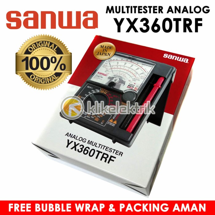 Multi Tester Sanwa Yx-360Trf Meter Tester Analog Yx360 Trf Ori Japan