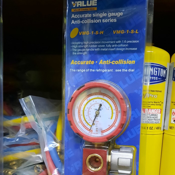 Terlaris Fitting Manifold Single Value With Sight Glass Vmg-1-S-H Vmg1Sh