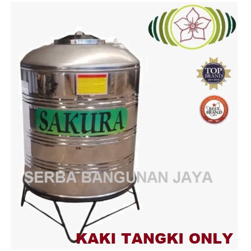 Bestseller Sakura Stainless Steel Tank Stand / Kaki Toren Tangki Air