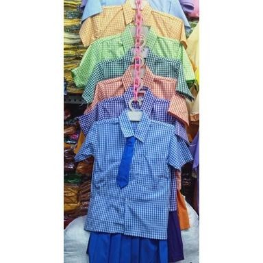 TERMURAH seragam sekolah paud,tk, baju seragam sekolah paud,TK,motif kotak /SERAGAM SEKOLAH/KEMEJA