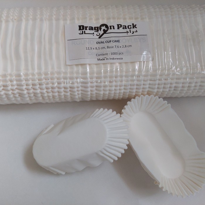 Best Seller Cake Cases Oval Cup Cake Case Risoles (1Roll)