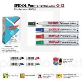 

Spidol Permanen Snowman G - 12