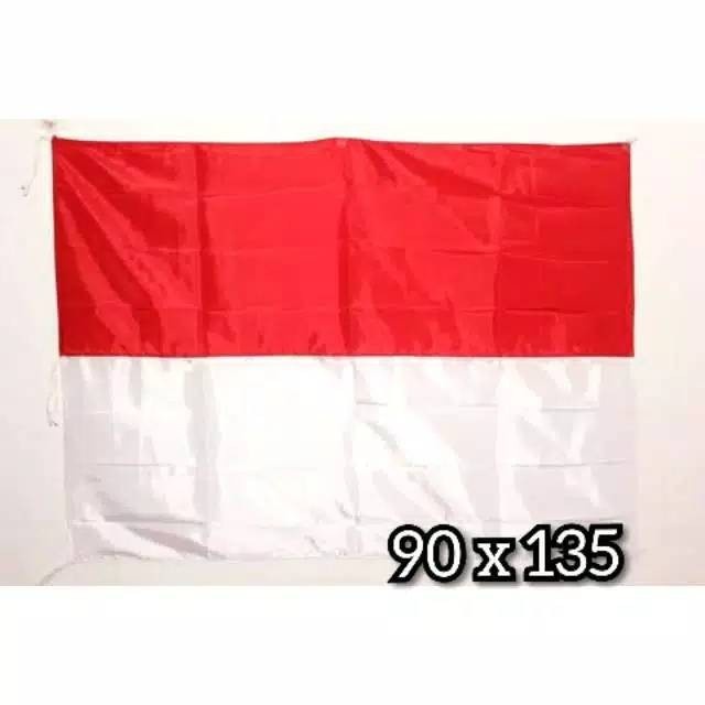 (:(:(:(] Bendera Merah Putih 90 x 135 tebal besar KUAT 17 AGUSTUS INDONESIA