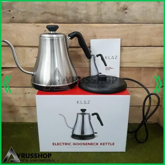 :=:=:=:=] Water kettle listrik klaz unik teko leher angsa gooseneck - Stainless