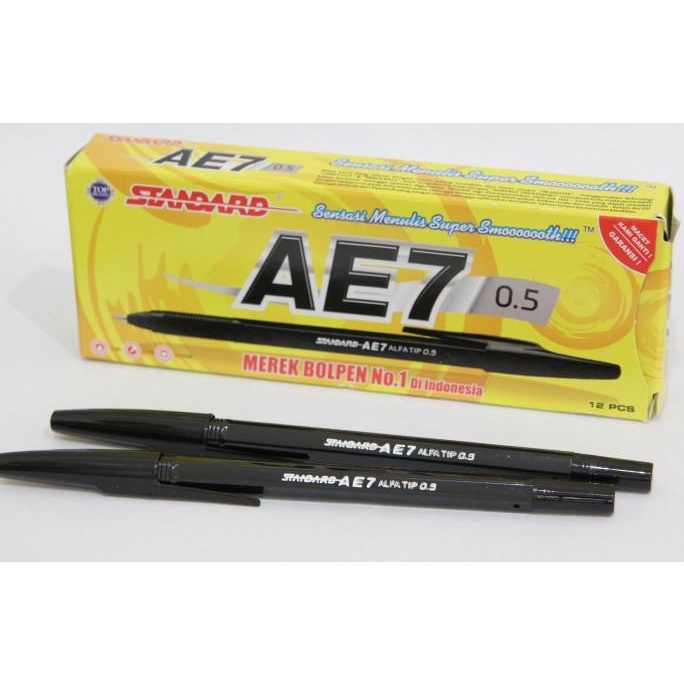 

Pulpen Bolpen Bolpoint Standard AE-7 / AE7 Murah