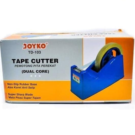 

Dispenser Isolasi / Tape Cutter Joyko TD-103 (Dual Core)