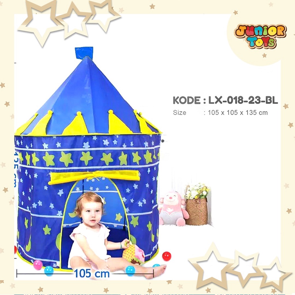 Tenda Anak Praktis Kartun Indoor Berkualitas Jumbo Bagus T8X2 Premium Quality Play Tent Murah Lipat 