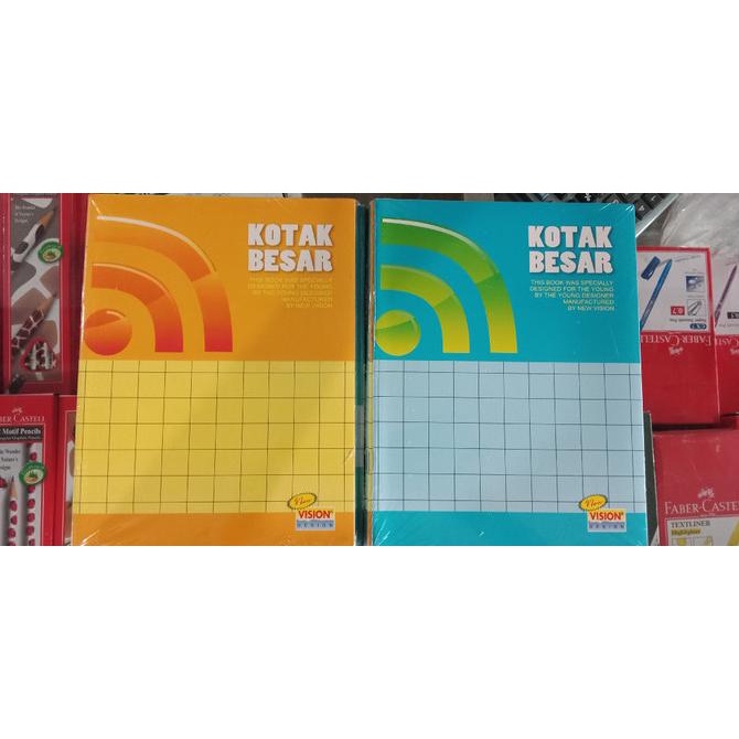 

Buku Tulis Kotak Besar Mandarin Vision