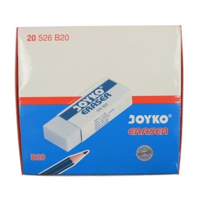 

Penghapus Eraser Joyko Putih Besar 526 B20