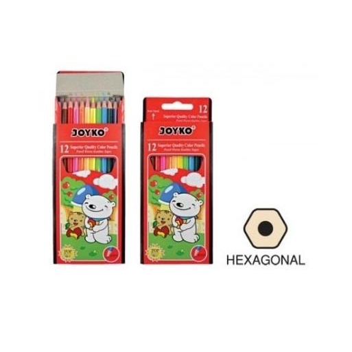 

populer] Pensil 12 Warna Panjang Joyko CP-12PB / Color Pencil