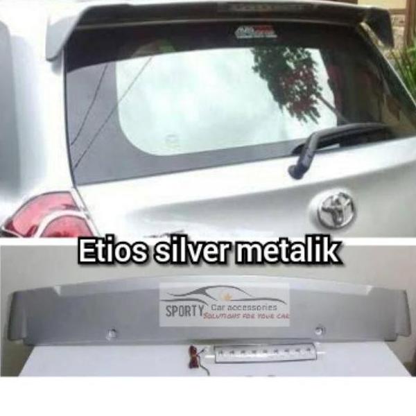 ASLI  Spoiler etios valco + lampu
