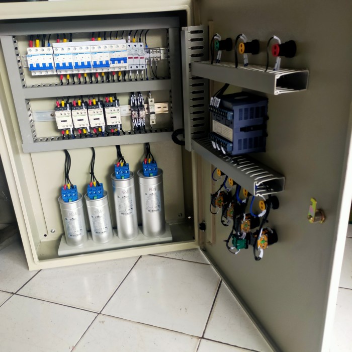 Best Seller Panel Capasitor Bank 20 Kvar ( Panel Untuk Menaikkan Cosphi)