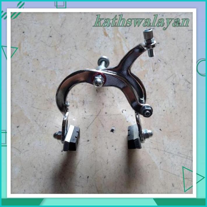 KAKI REM UBRAKE U BRAKE SEPEDA BALAP JADUL ROADBIKE TAIWAN CHROME BEST QUALITY 